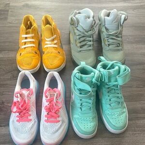 Nike Jordan Youth Girls Shoes Sneaker Lot 4.5Y 4Y 3.5Y 2Y